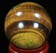 Top Quality Polished Tiger's Eye Sphere #33638-2